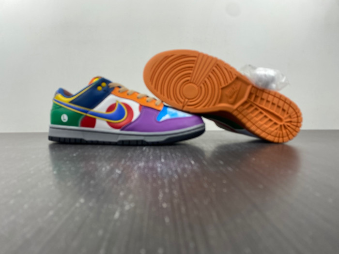 nike dunk low what the mario dh0952-101