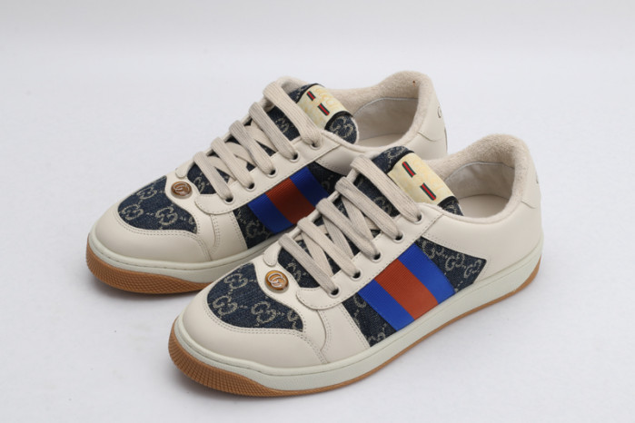 g*u*i ace embroidered low-top sneaker e2338