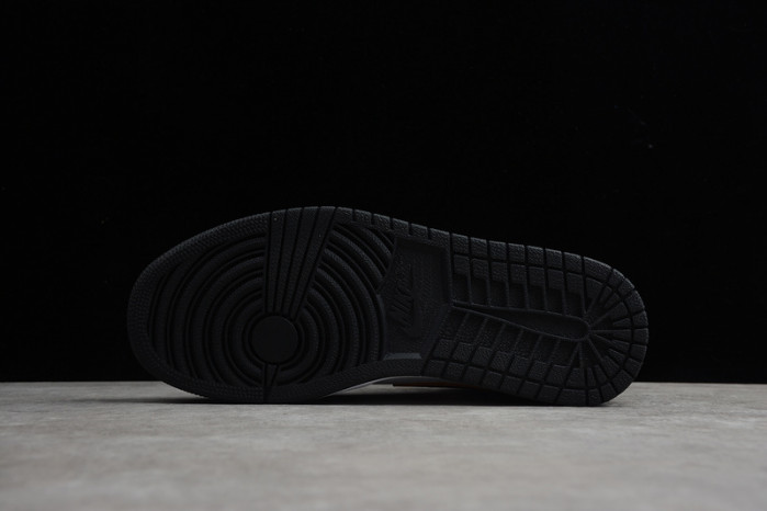 jordan 1 mid patent black white gold 852542-007