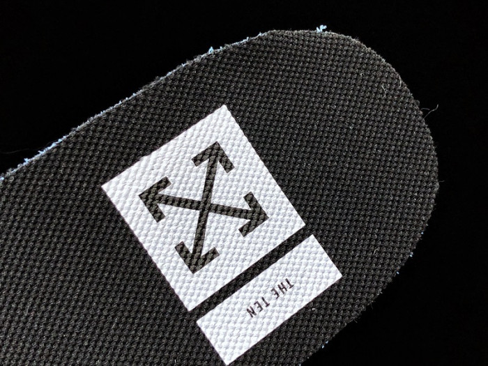 ow nike air force 1 low black ao4606-001