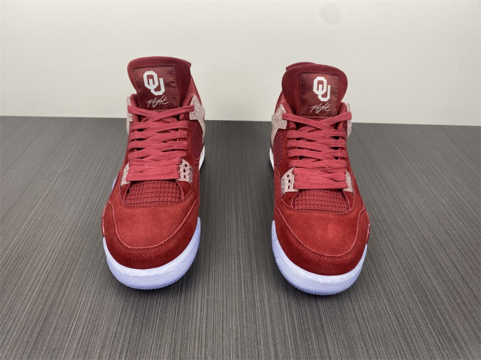 air jordan 4 retro oklahoma sooners aj4-904282