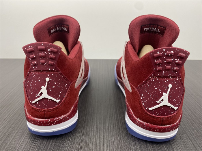 air jordan 4 retro oklahoma sooners aj4-904282